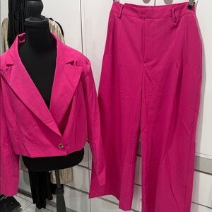 Women's Pink Pantsuit